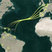Map of Transatlantic Cocaine Routes